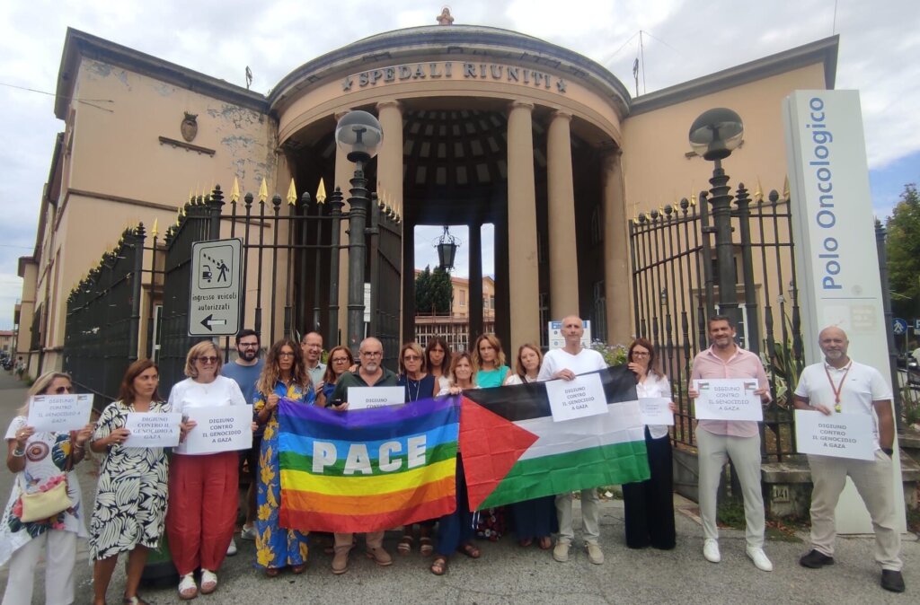Digiuno per Gaza: operatori sanitari toscani in prima linea “Contro il genocidio”