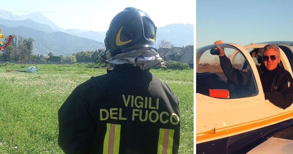 Forte dei Marmi, ultraleggero precipita: salvo il fondatore di Liu Jo Vannis Marchi