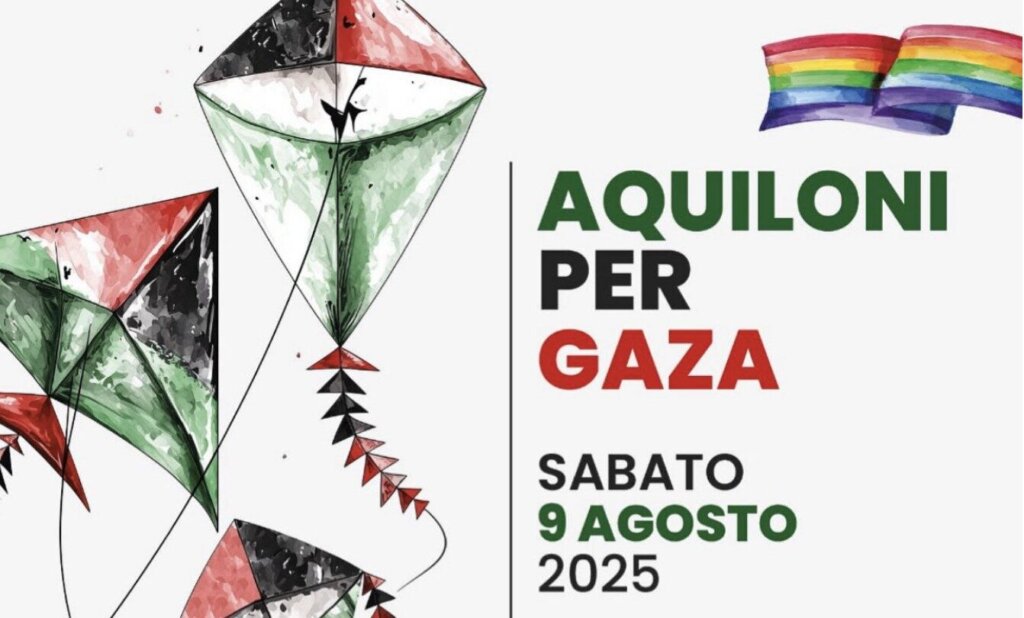 ‘Aquiloni per Gaza’ a Marina di Massa: “In Palestina una disumanità inaudita”