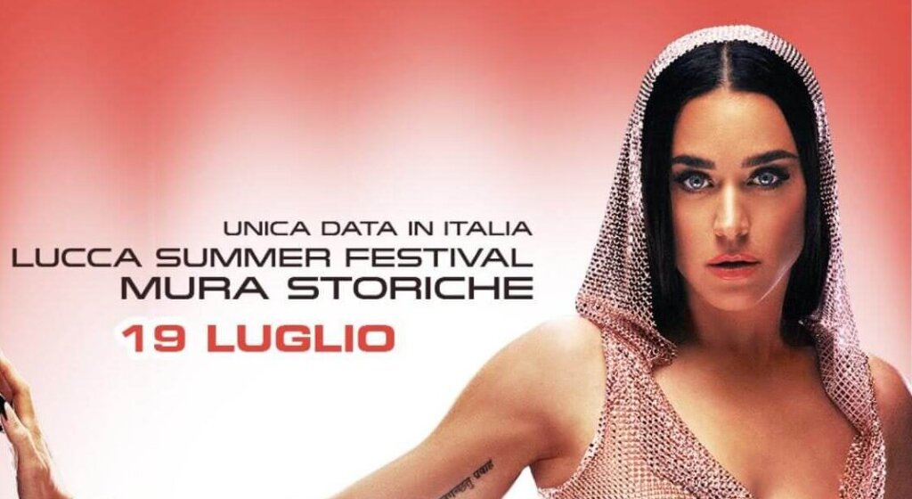 Katy Perry torna in Italia: unica data al Lucca Summer Festival 2026